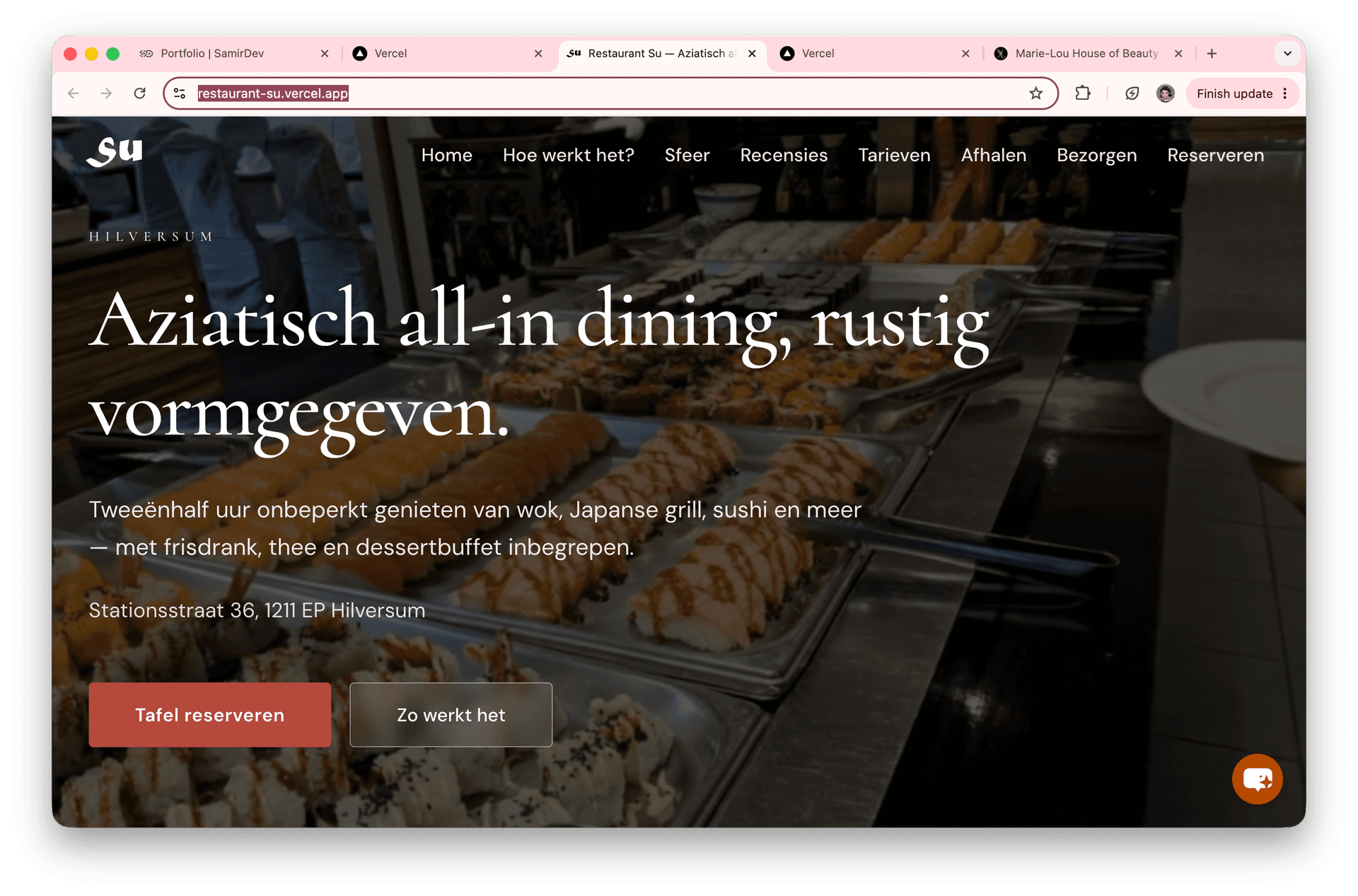 Restaurant Su screenshot