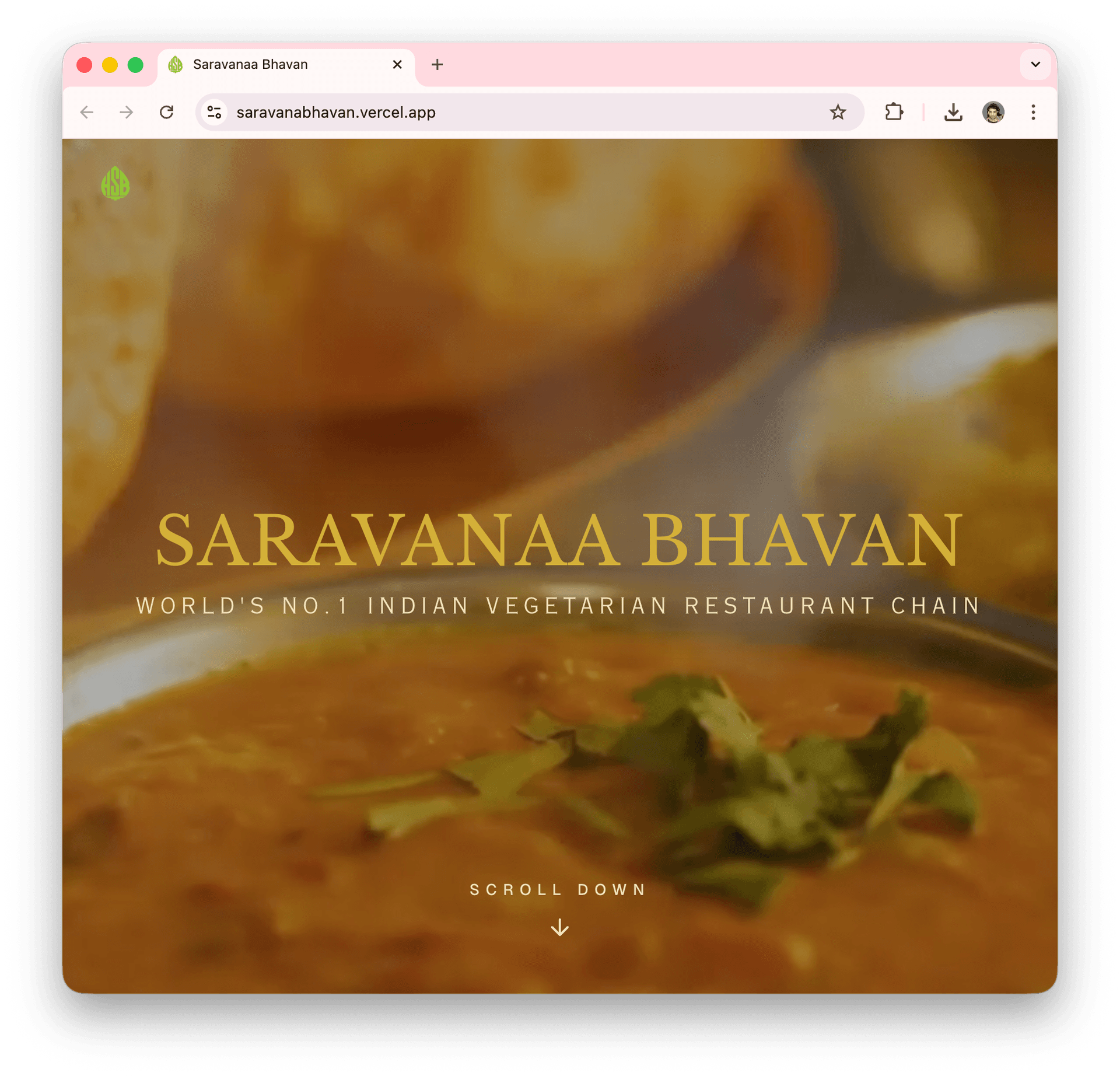 Saravanaa Bhavan screenshot