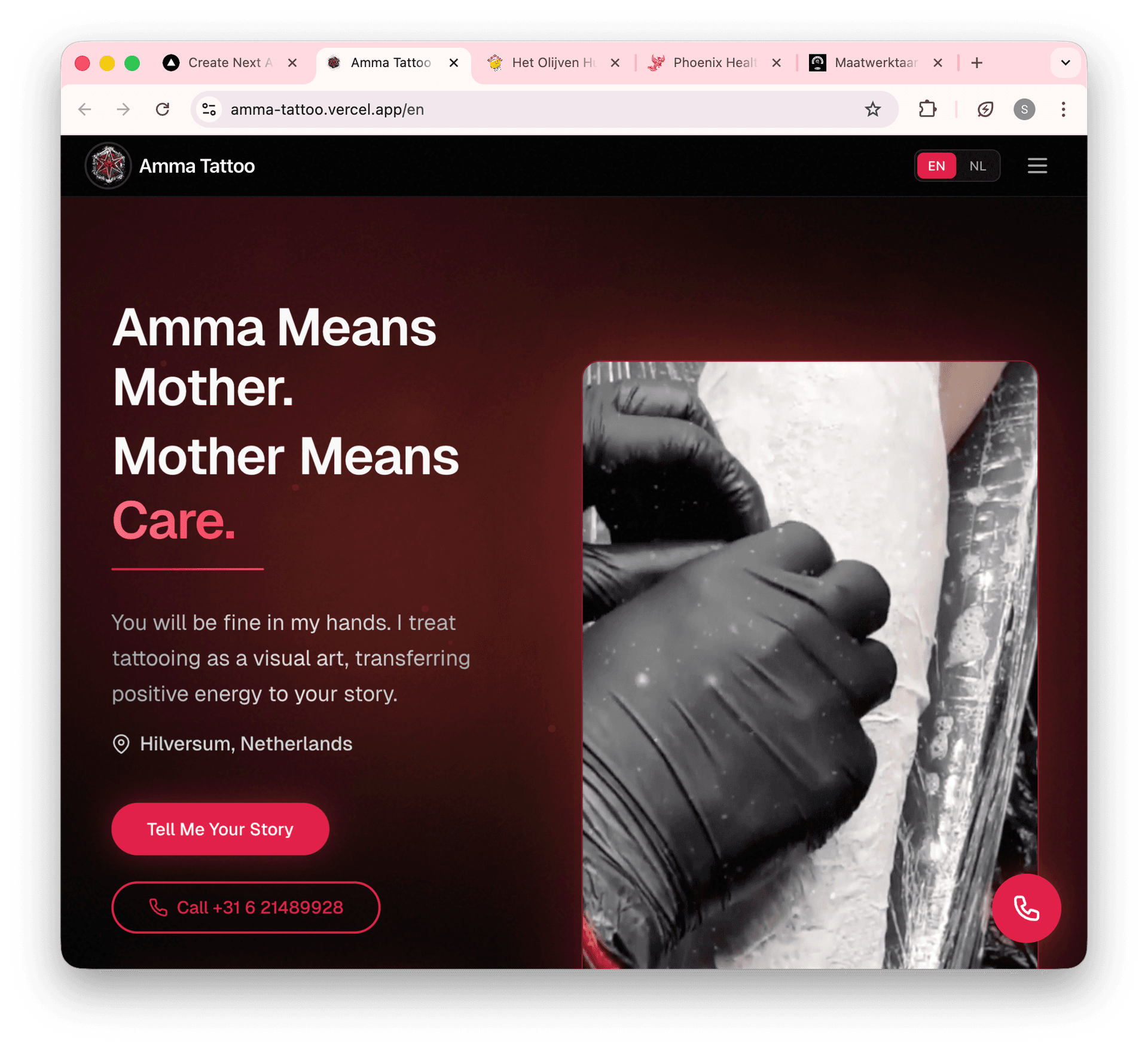 Amma Tattoo screenshot